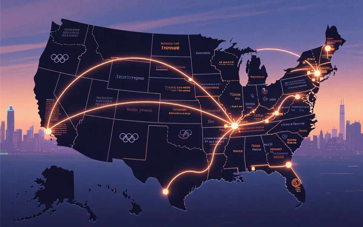 2026世界杯决赛美国赛程表全解析：跨时区追赛路线、开球时间与“追着世界杯跑”的城市跳跃攻略